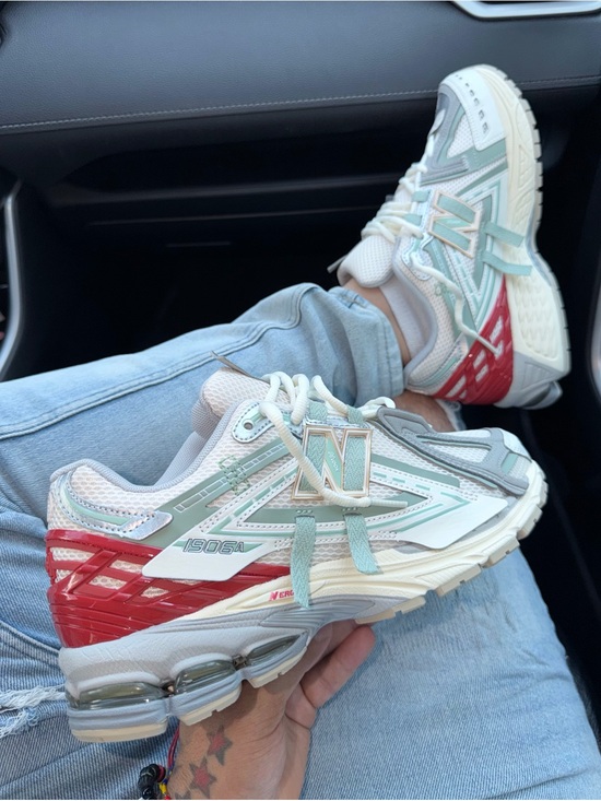 New Balance Other - New Balance 1906R White Mint & Red